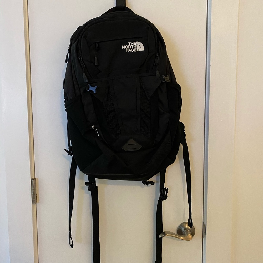 North Face Black Recon Backpack
